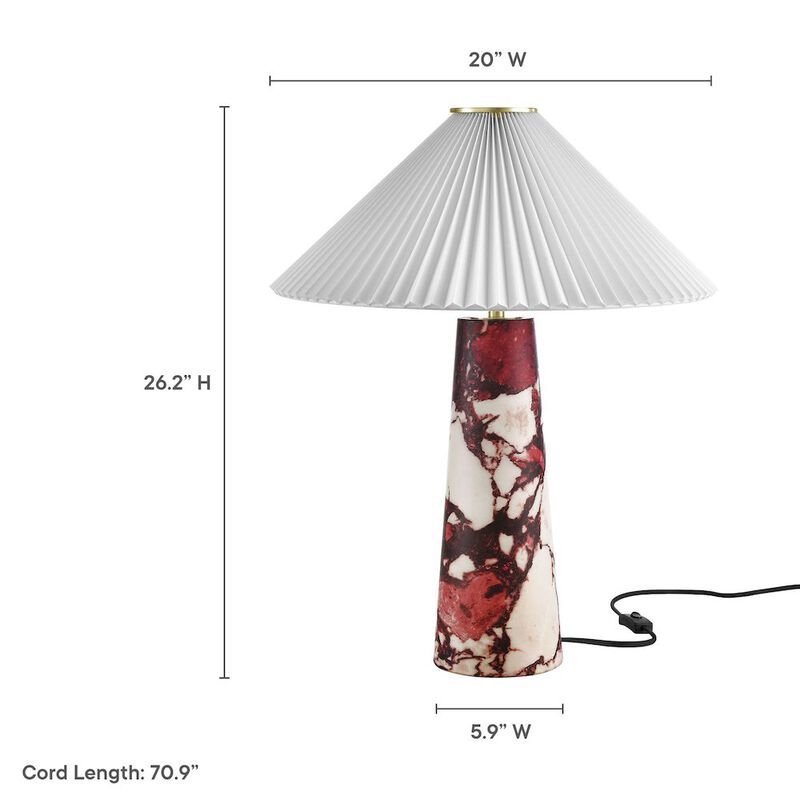 Nera Marble Table Lamp image number 1