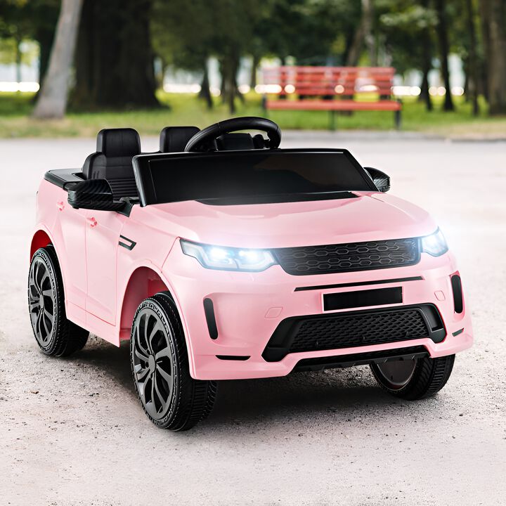 Kids 12V Ride On Car with Lockable Doors Remote Control and LED Headlights
