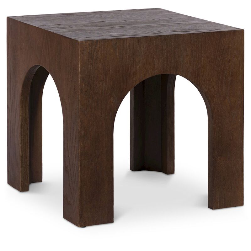 Meridian Furniture Arch Brown End Table