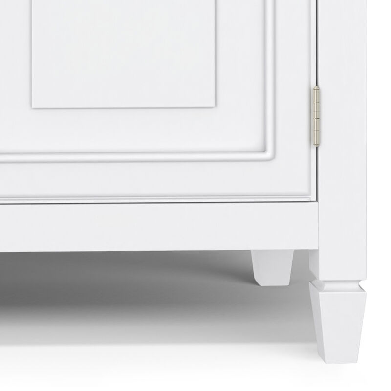 Connaught 51 inch Wide Solid Wood Traditional Entryway Storage Cabinet