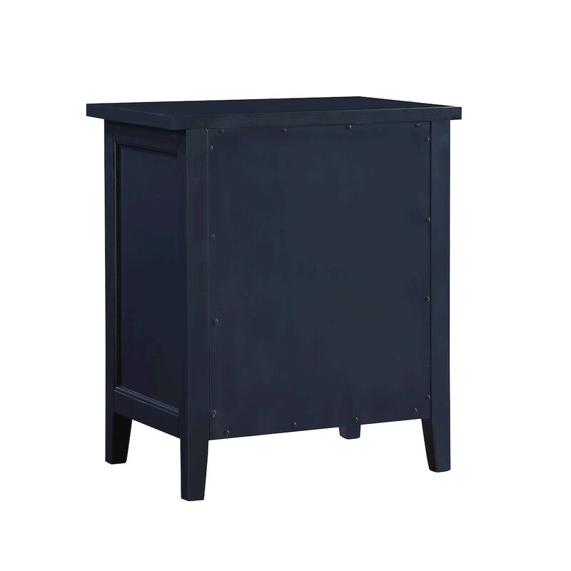 Comfort Pointe Lennon 3-drawer Nightstand - Midnight Blue