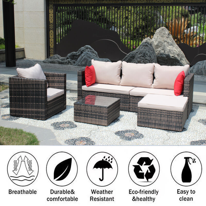 TATEUS Patio Seating Set image number 3
