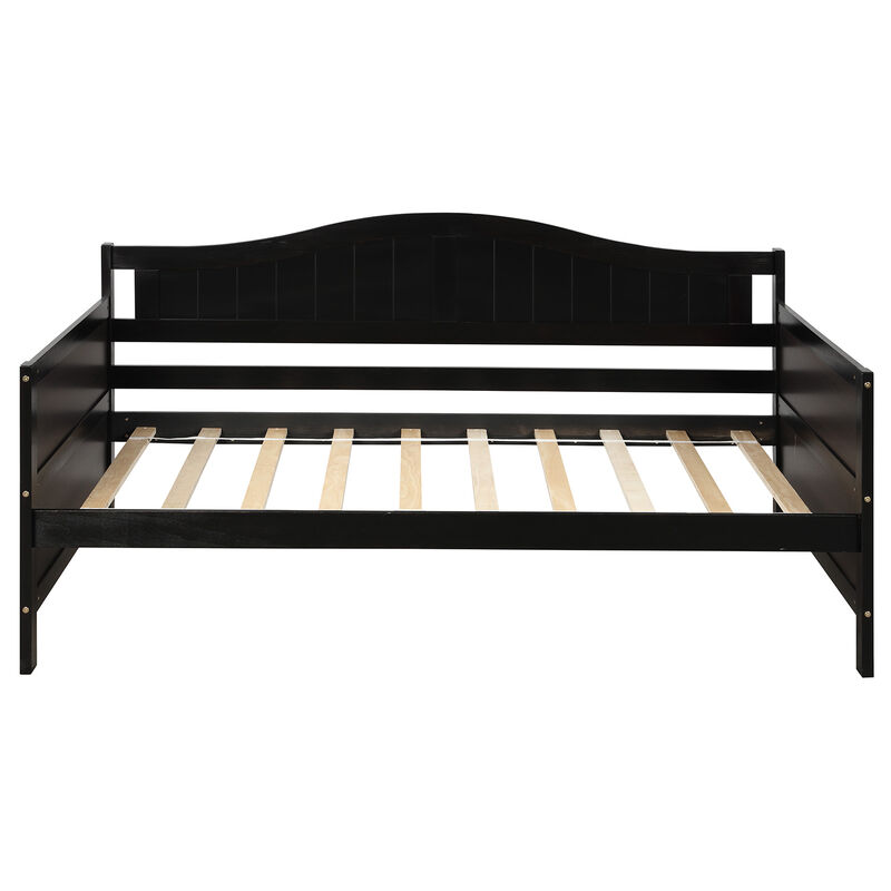 Merax Wooden Daybed with Trundle Bed image number 4