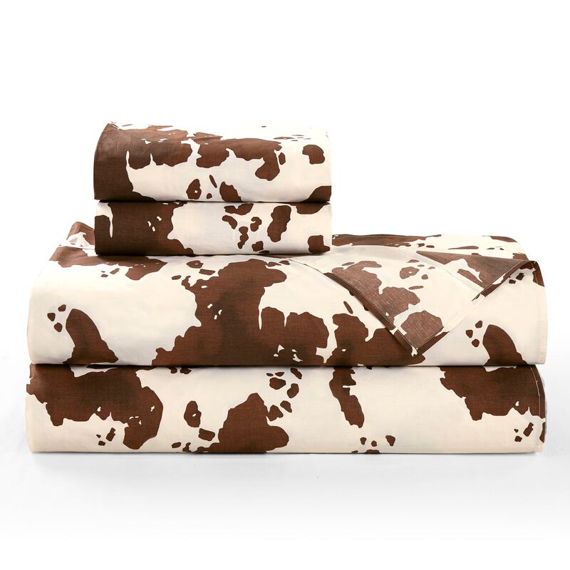Elsa Cowhide Twin Sheet Set image number 0