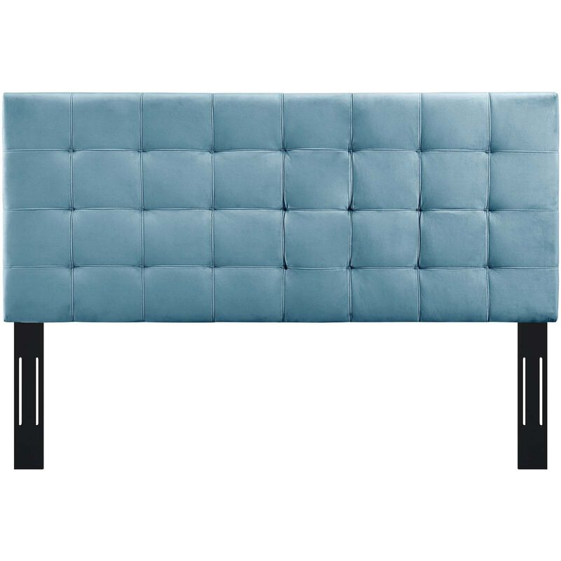 Modway - Paisley Tufted Full / Queen Upholstered Performance Velvet Headboard image number 2