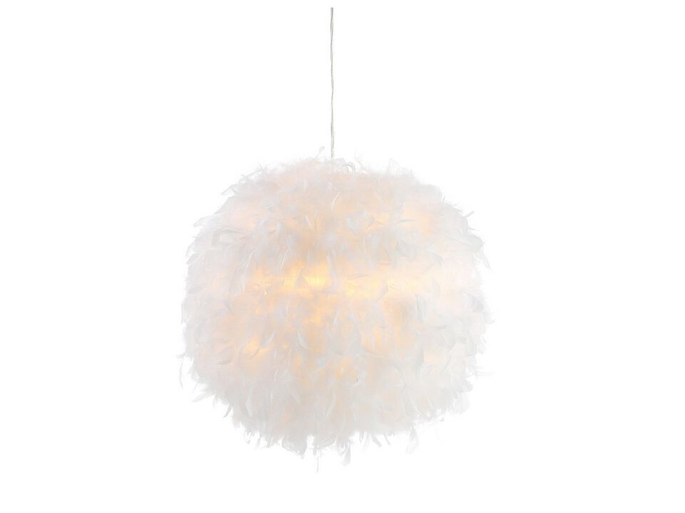 Stork Feather Metal Adjustable LED Pendant