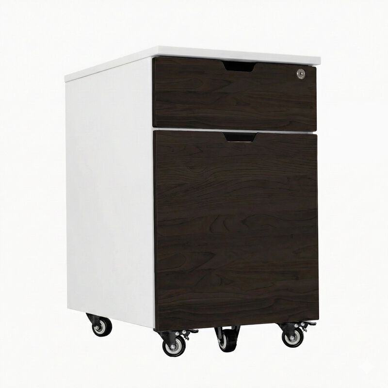 Desky Wooden Minimal Filing Cabinet image number 0