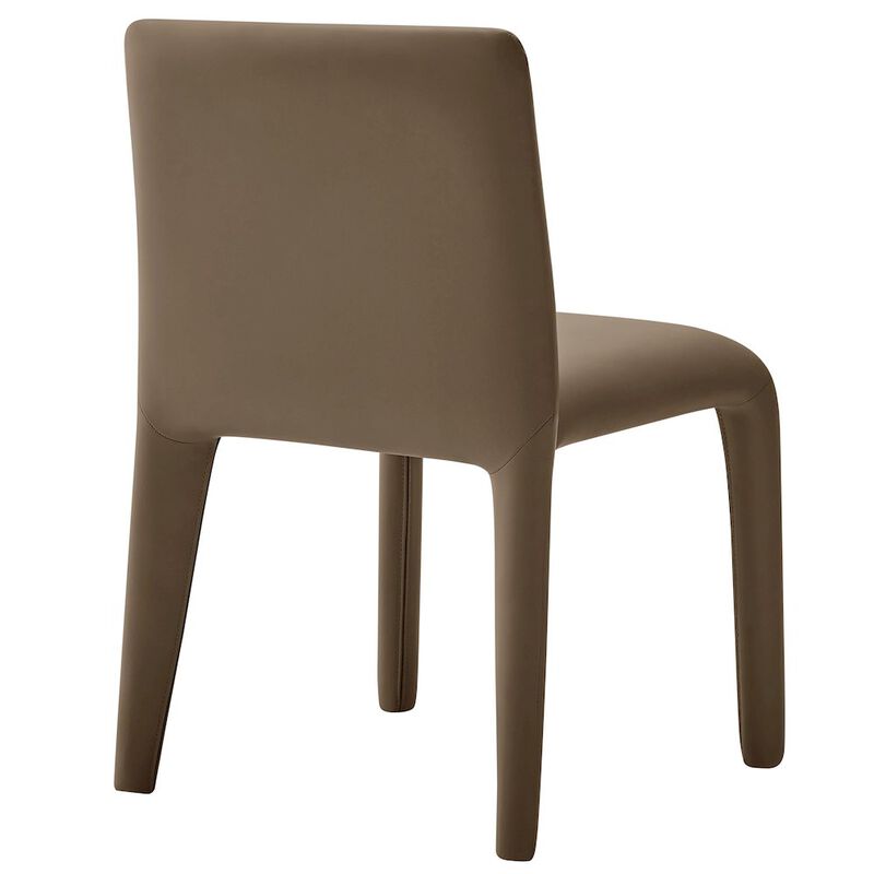 Modway Rhodes Vegan Leather Upholstered Dining Chair