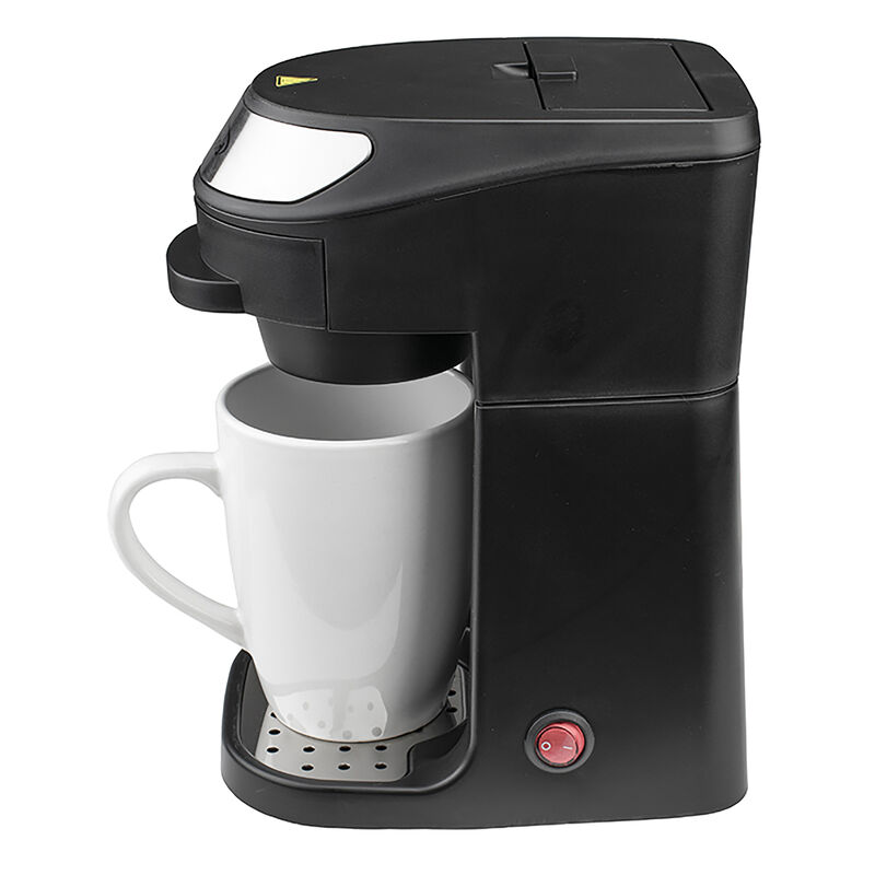 Brentwood Single Serve Coffee Maker in Black with Mug