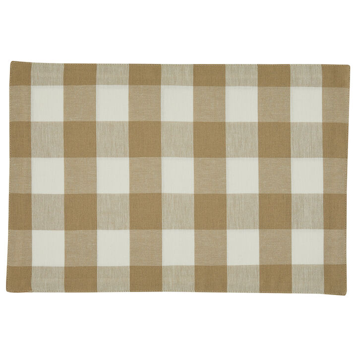 Park Designs Buffalo Check Backed Placemat Set of 4