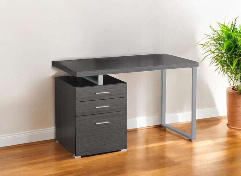 Writing Desk with 3 Drawers &ndash; Functional Computer Table for Study Room