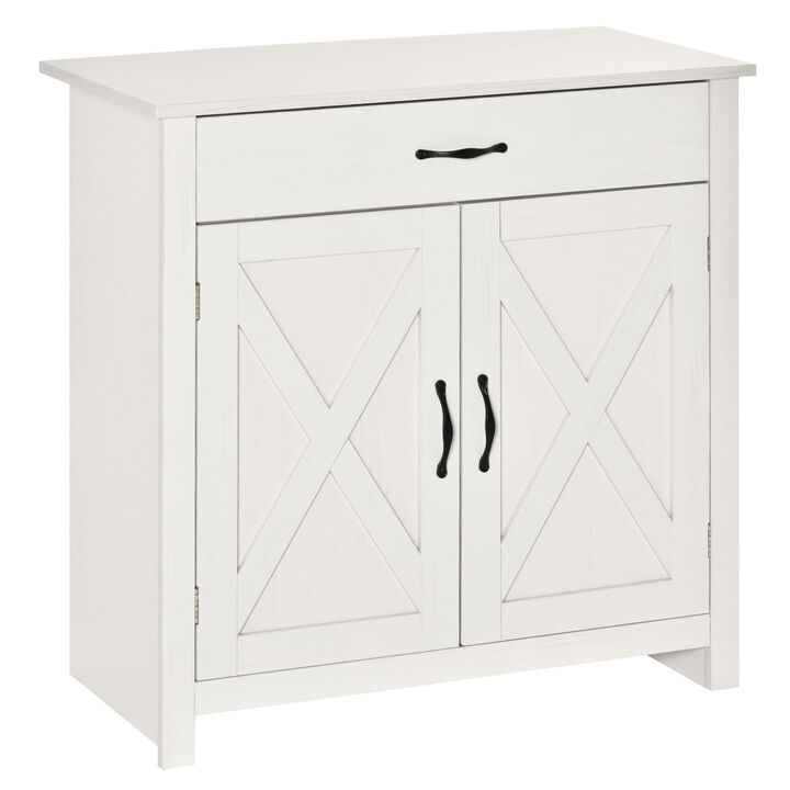 Mokna Farmhouse Sideboard Buffet Cabinet