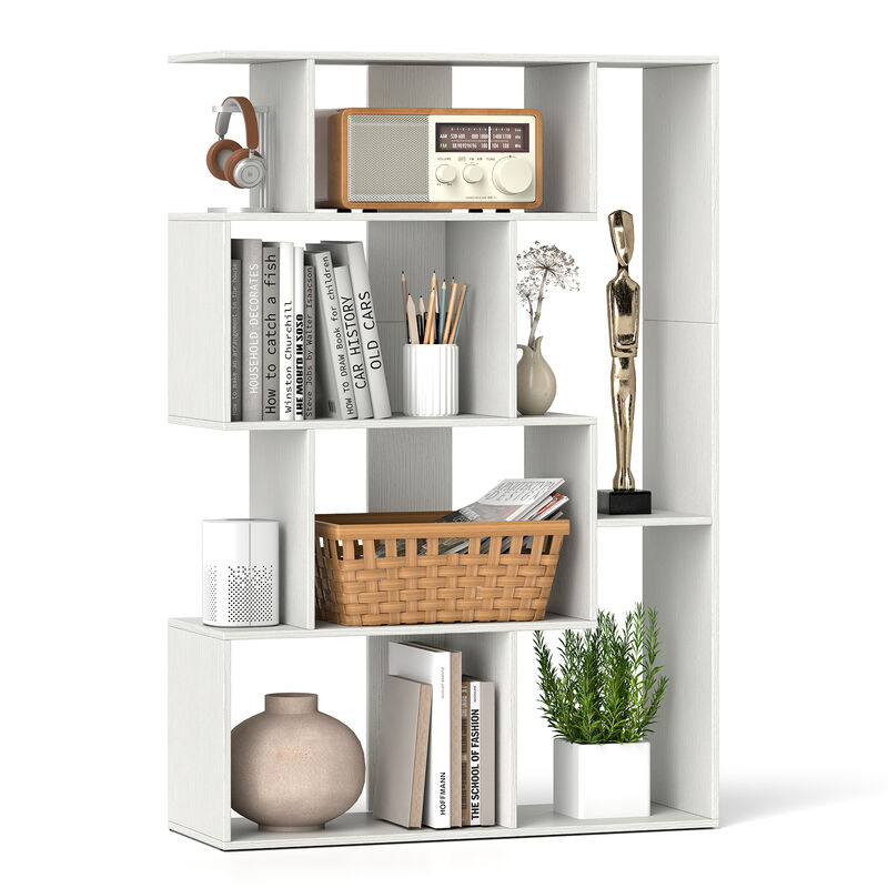 Space-Saving 6-Cube Open-Back Geometric Shelf &ndash; Functional Storage for Bedroom and Living Areas