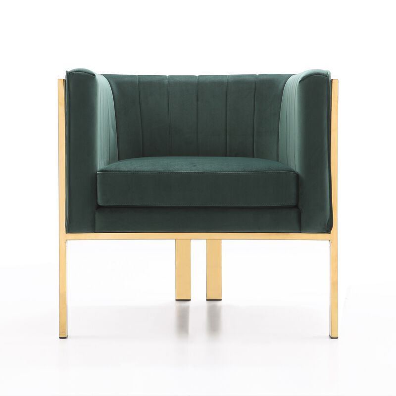 Paramount Green Accent Chair