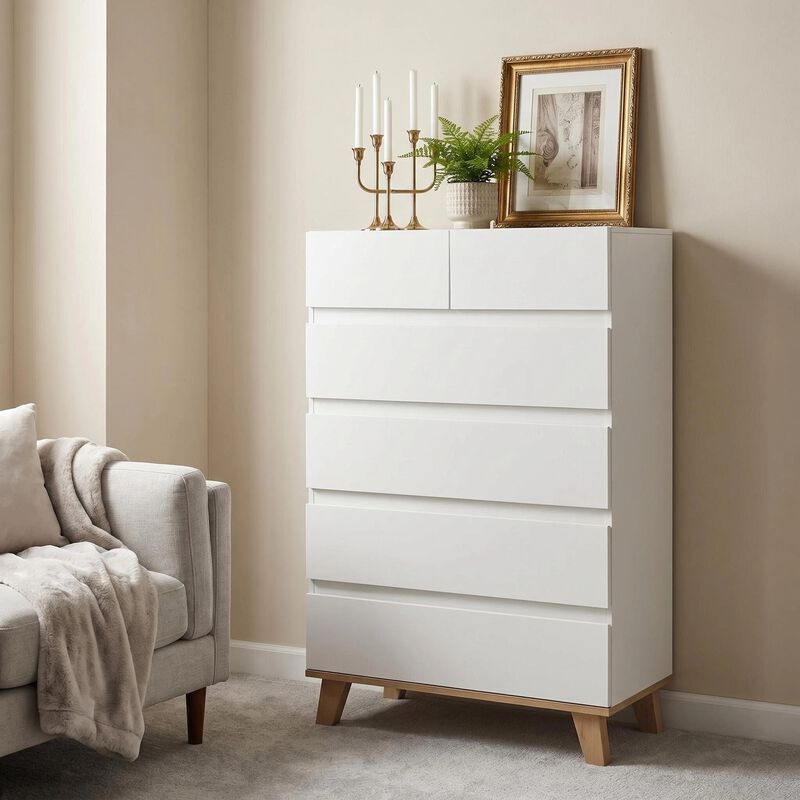 Sikvis 4+2 Drawer Dresser image number 2