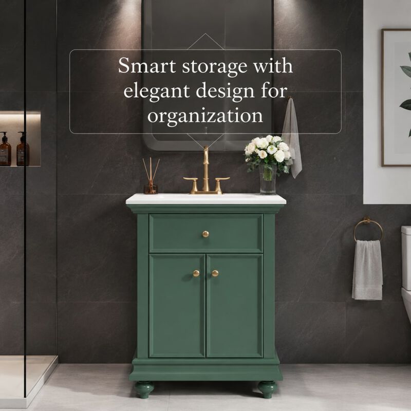 24" Modern Bathroom Vanity image number 4