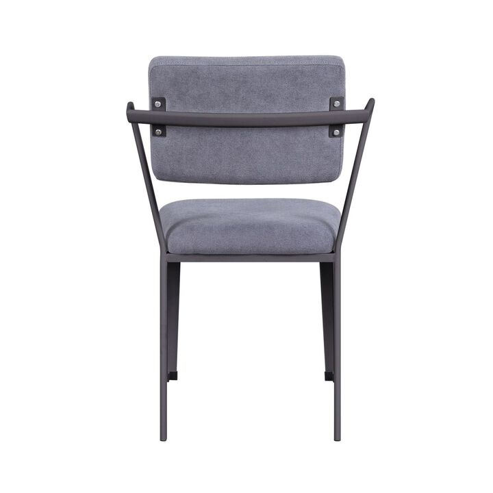 Car Chair Gray Fabric