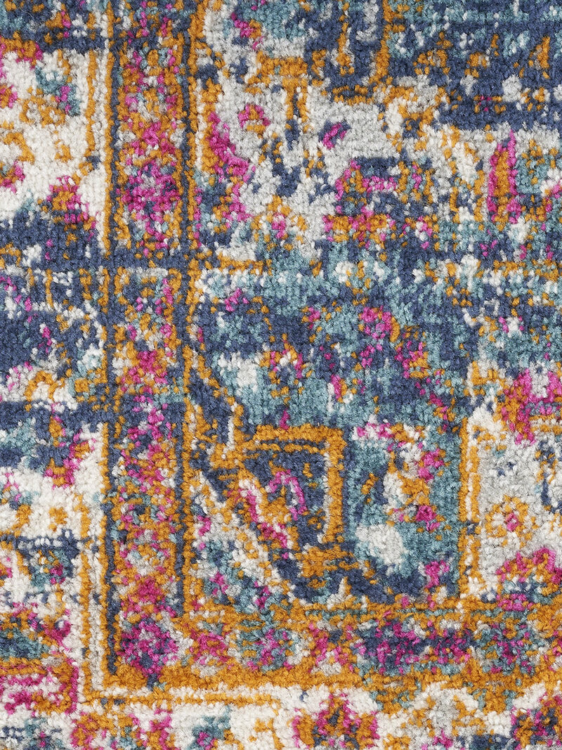 Passion PSN03 Navy 5'3" x 7'3" Rug image number 5