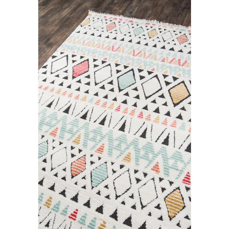 Momeni Contemporary Rectangle Area Rug, Multi, 3'3 X 5'