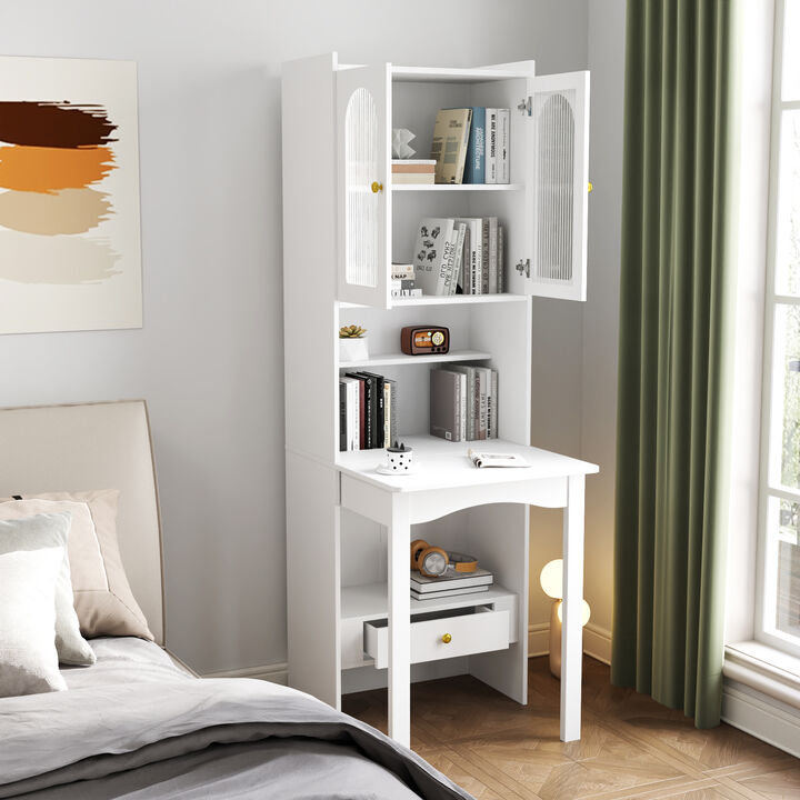 Gwafto Fold-Out  Desk Cabinet