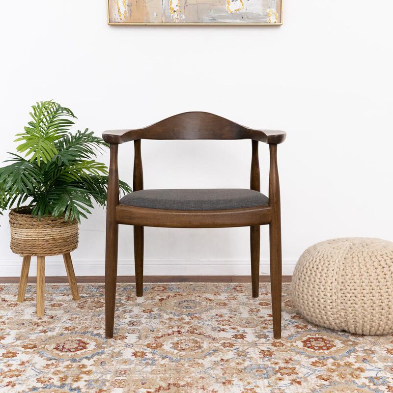 Ashcroft Furniture Co Kelly Mid-Century Modern Dining Chair image number 1