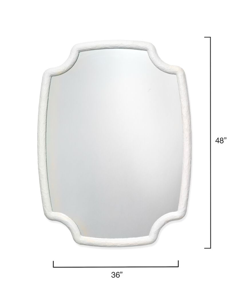 Selene Mirror, White