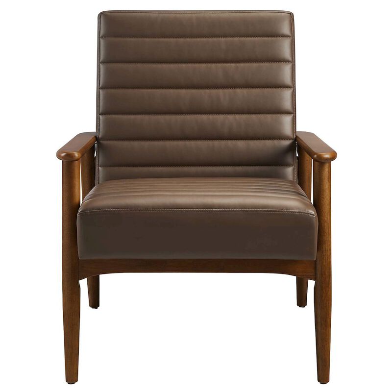 Jensen Vegan Leather Accent Chair image number 5