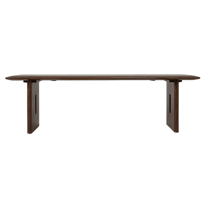 Acacia Wood Rectangular Bench