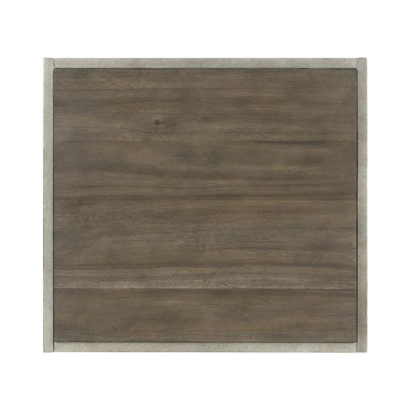 Roundhill Furniture Padena 3-Pc Metal Frame Wood Living Room Coffee Table and 2 End Tables Set