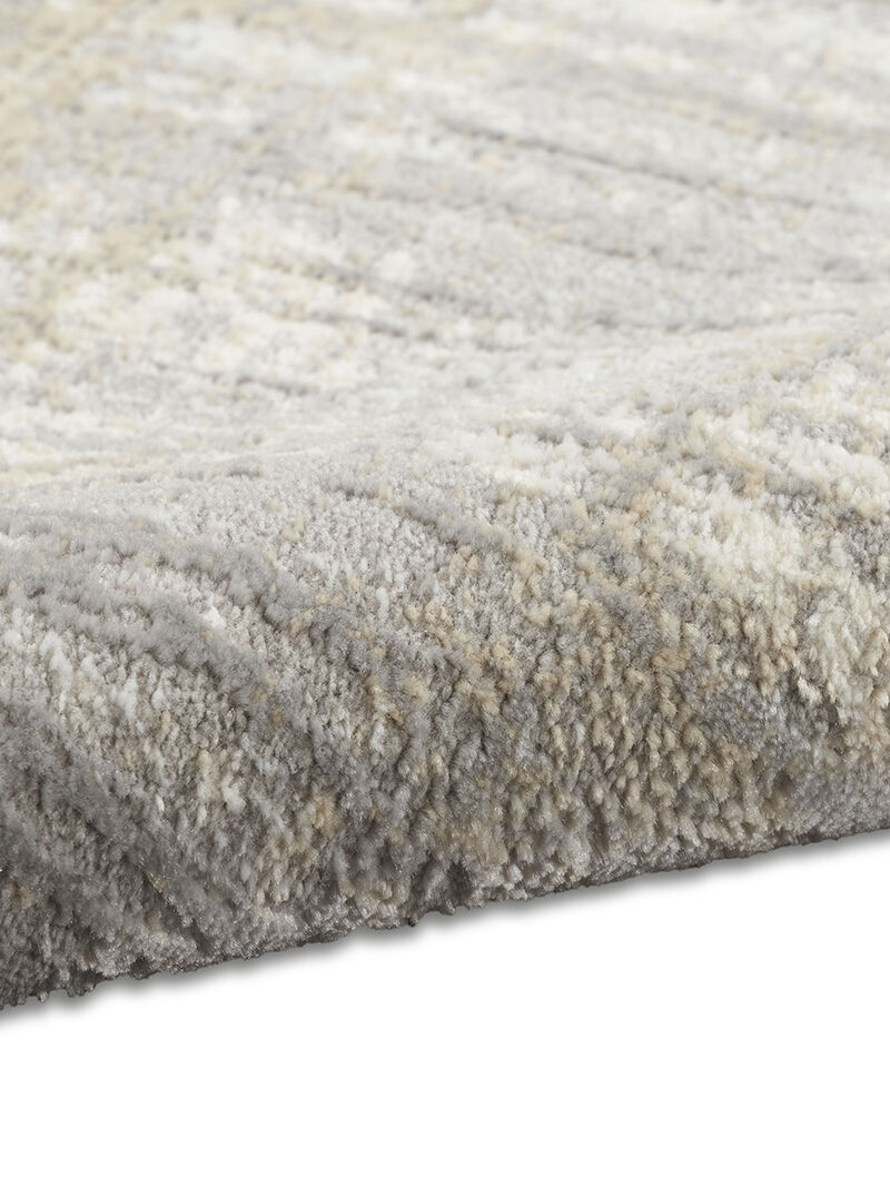 CK005 Enchanting ECH05 Gray/Ivory 3'2" x 5' Rug