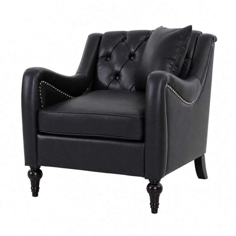 Feksno PU Leather Accent Chair image number 7