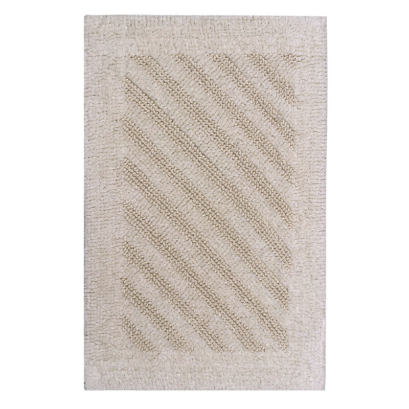 Shooting Star 220 GSF Reversible Bath Rug 17 x 24 - Light Blue