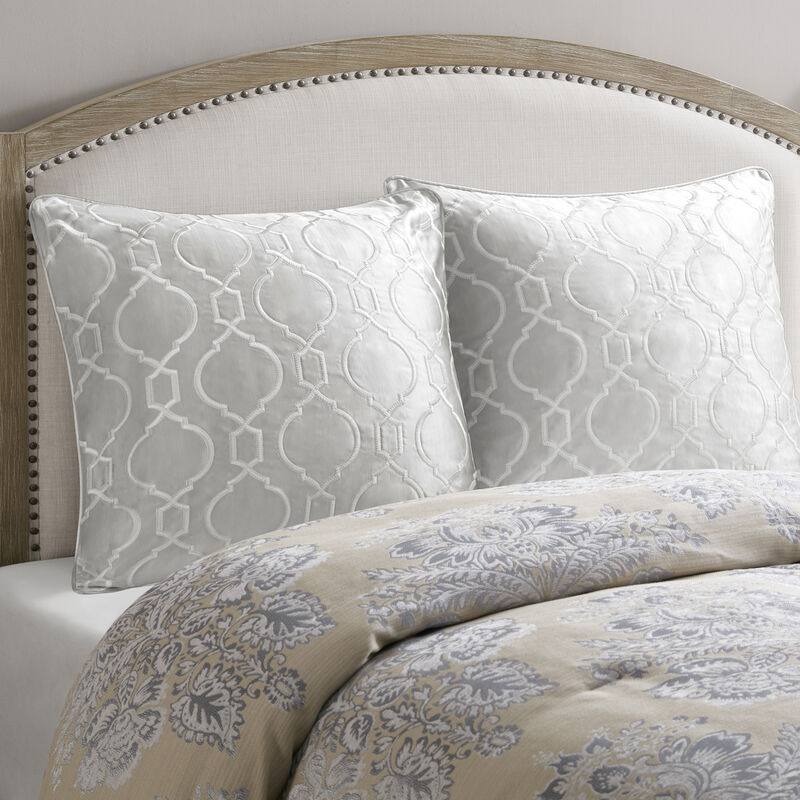 Gracie Mills Armand Turkish Ogee European Pillow Sham