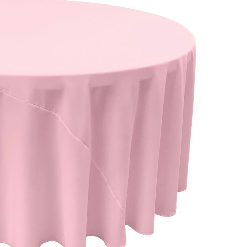 Round Polyester Poplin Tablecloth for Weddings, Parties and Banquet Tables image number 2