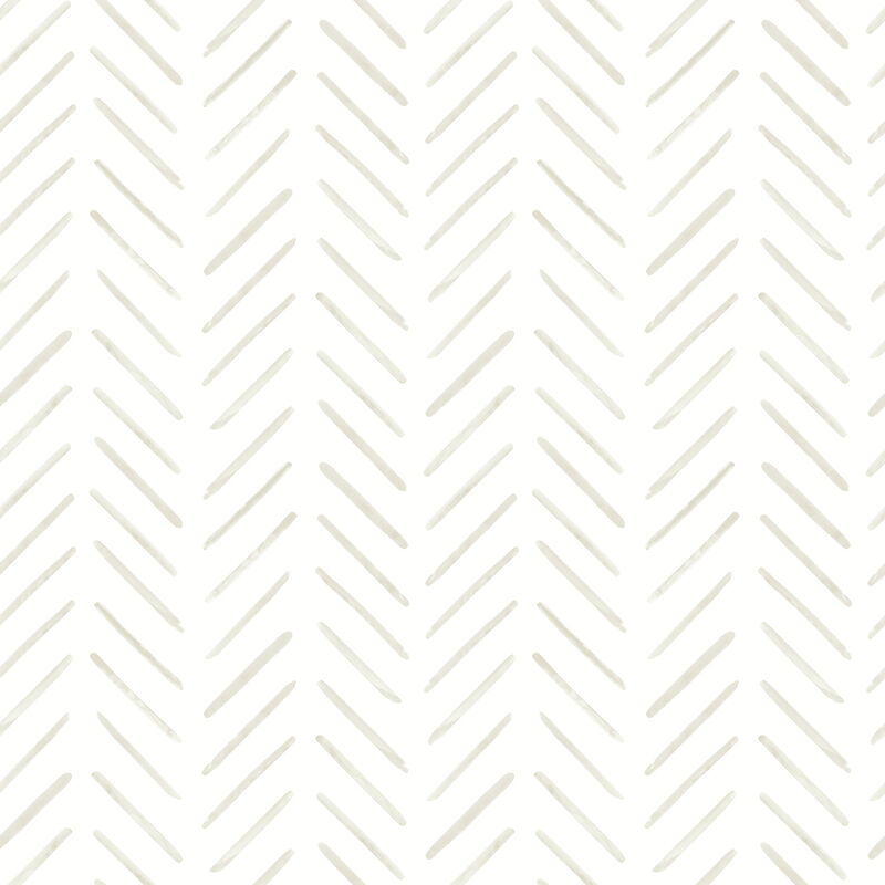 Painted Herringbone Beige & Neutrals Wallpaper image number 1
