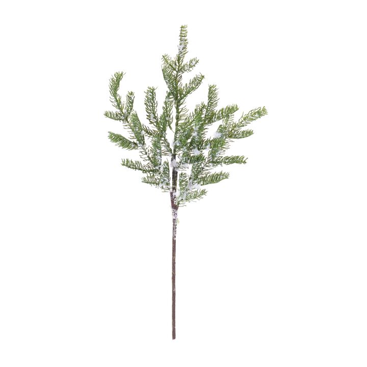 Decorative Pine Sprays for Holidays - Set of 2 Seasonal Accents