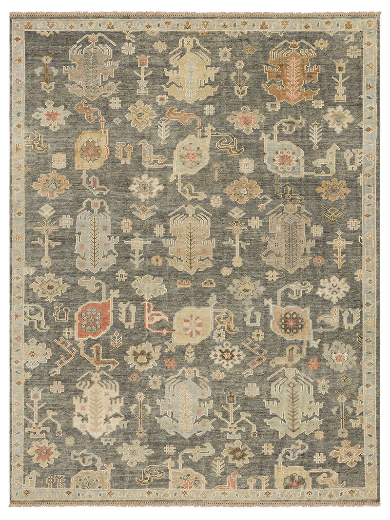 Cabrillo Girona Grey 6'x9' Rug
