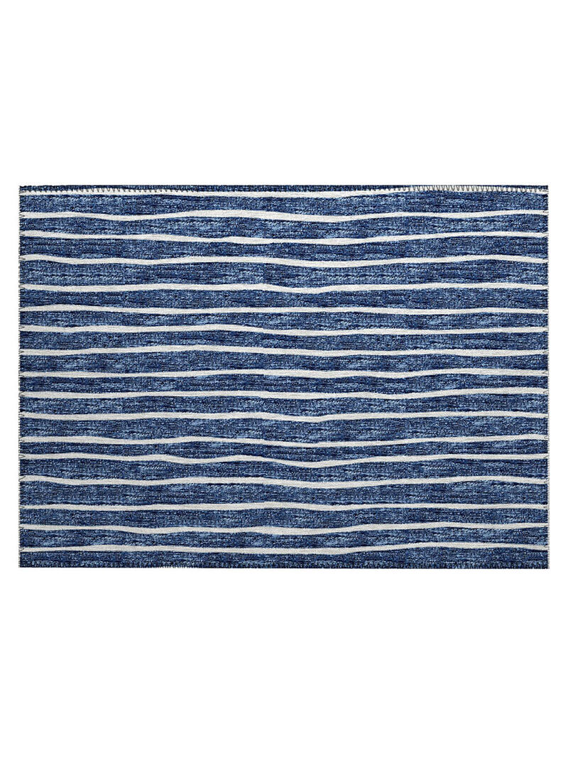 Laidley LA1 Navy 20" x 30" Rug