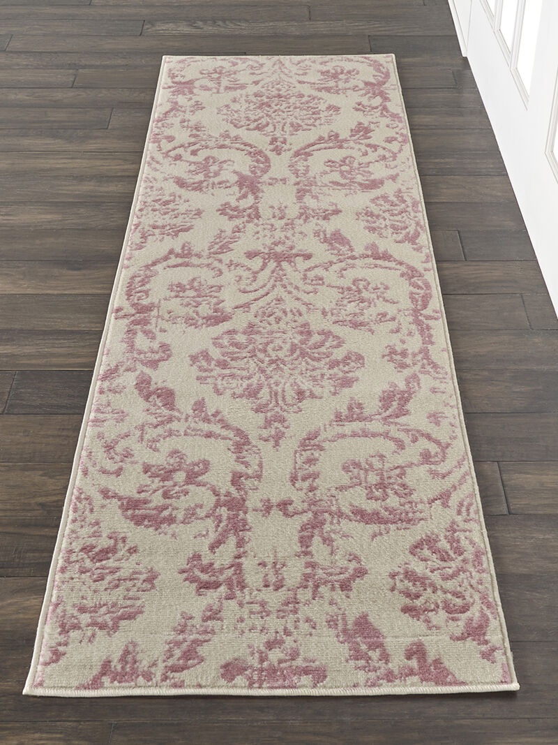 Jubilant JUB09 Ivory/Pink 2' x 4' Rug