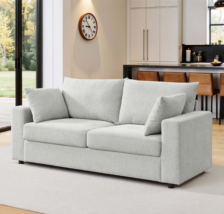 Nenwer Modern Upholstered Loveseat