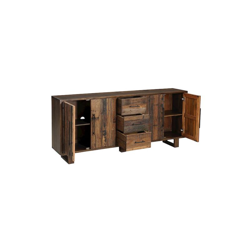 Taran Designs Hartley 4-door 3-drawer Solid Wood Sideboard