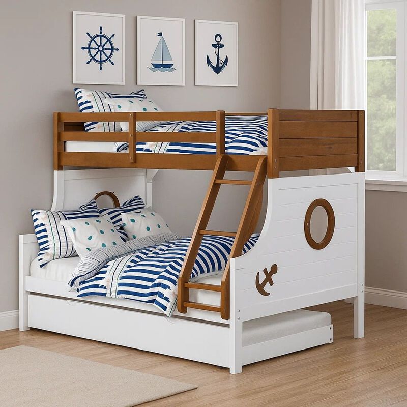Nexo Bunk Bed, Solid Wood image number 7