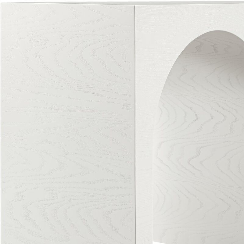 Meridian Furniture June Cream Oak Console Table