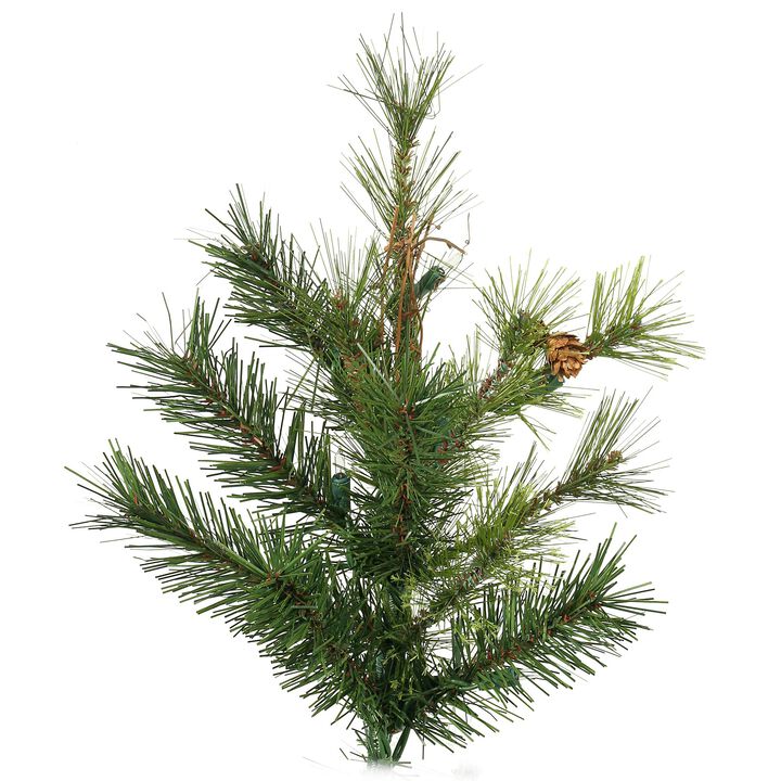 Vickerman 75' Unlit Mixed Country Pine Artificial Christmas Tree, A801675