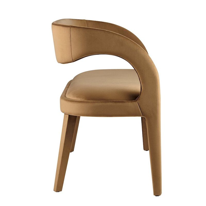 Pinnacle Performance Velvet Accent Bench image number 3