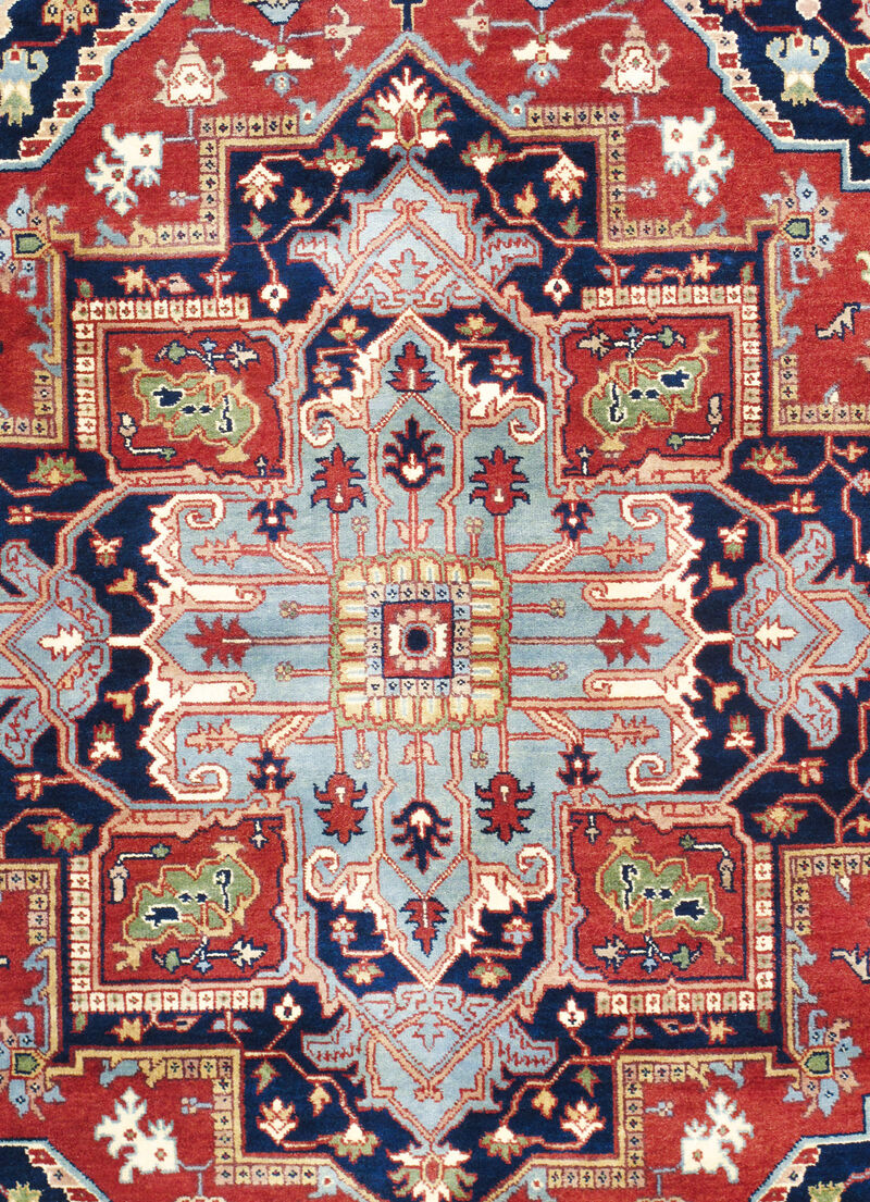 Pasargad Home Serapi Hand-Knotted Wool Area Rug image number 2