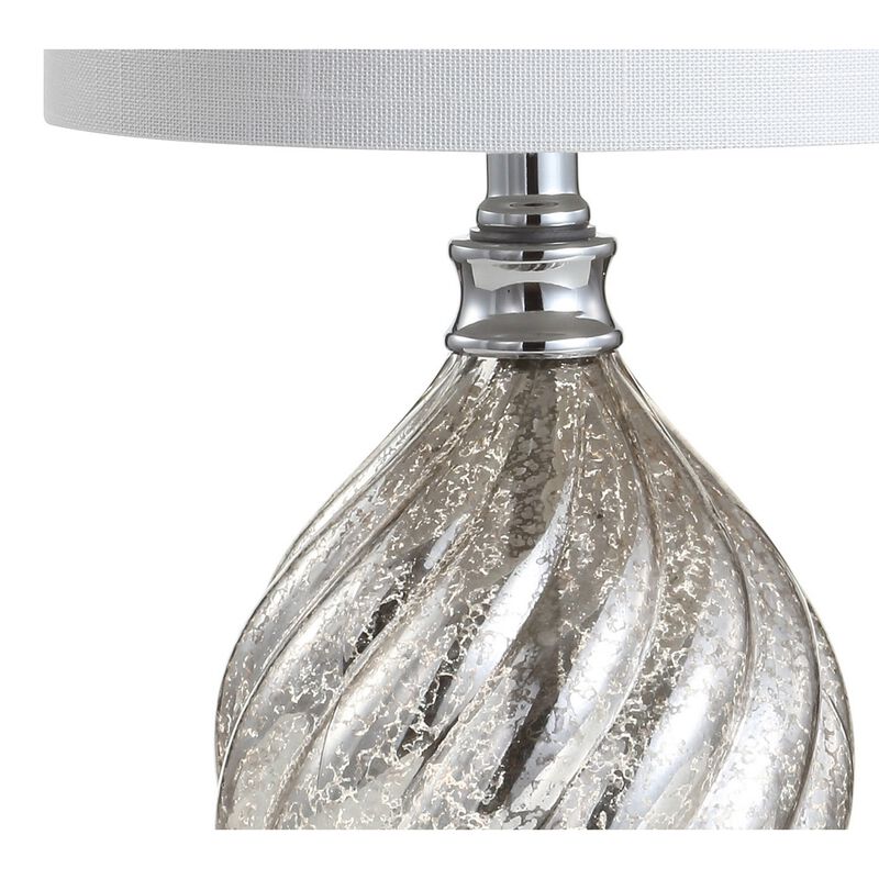 Lawrence Glass/Metal LED Table Lamp