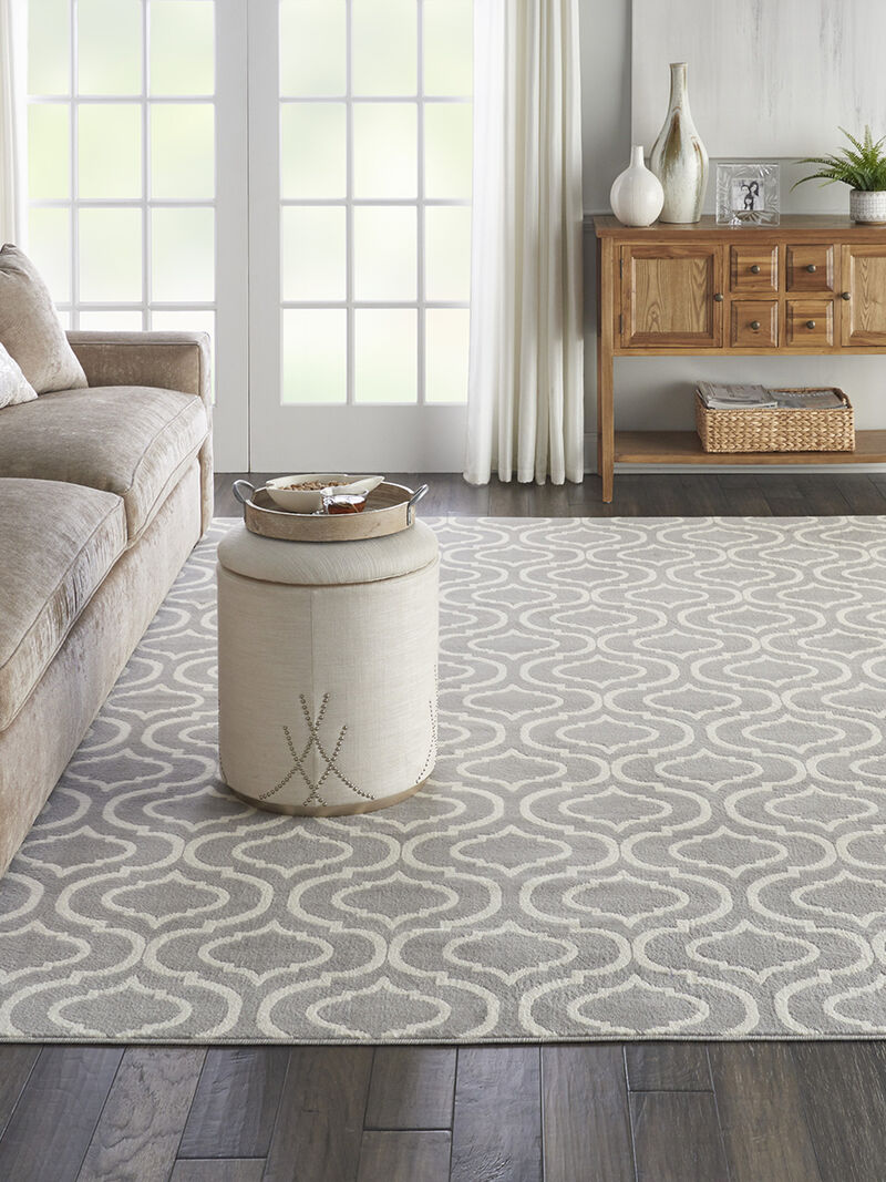 Jubilant JUB19 Gray 7'10" x 9'10" Rug