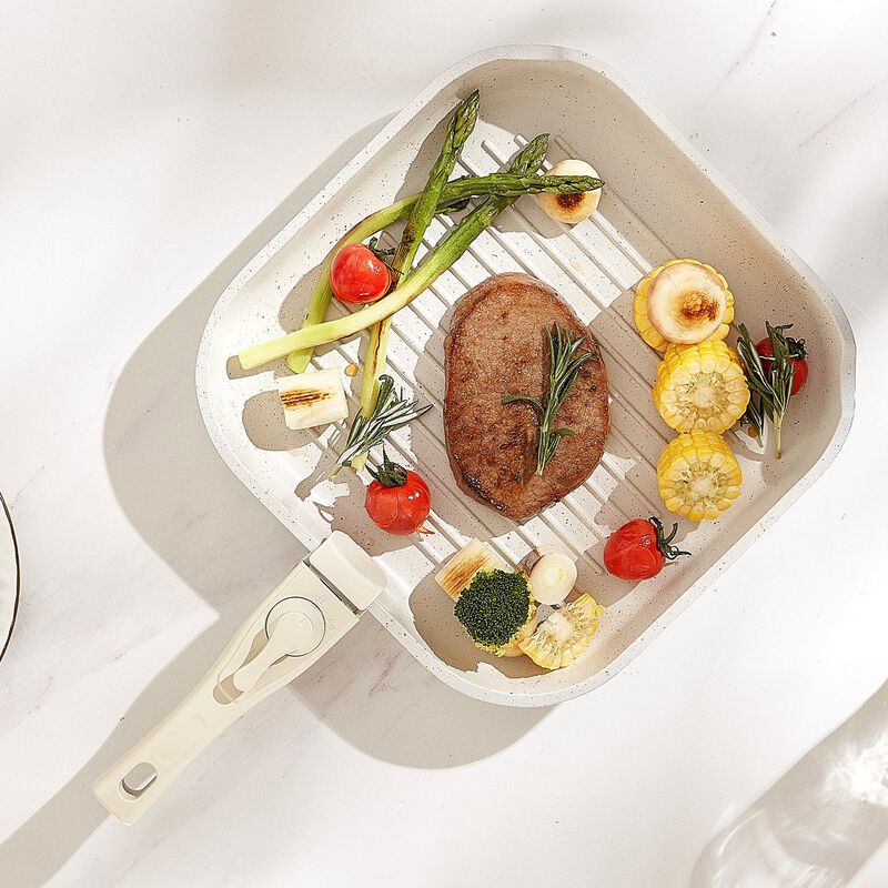 Granite Nonstick 17-Piece Cookware Set for Induction Stovetops