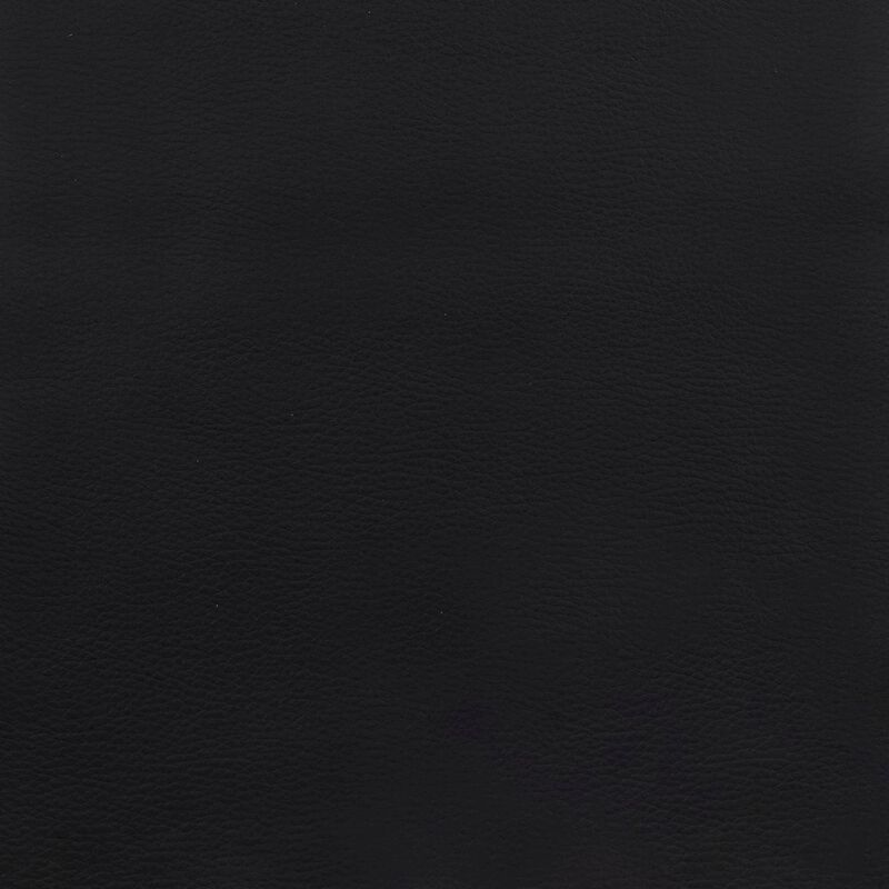 Plethoria Home Black Upholstered Push-Back Recliner